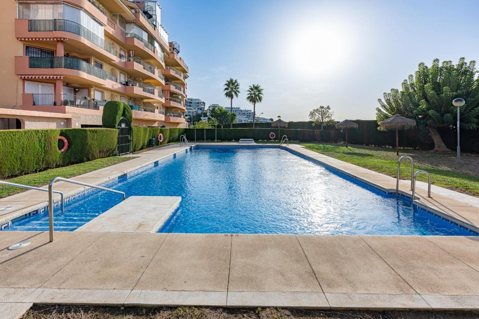 Apartamento Acogedor Con Vista Al Mar Málaga Exterior foto
