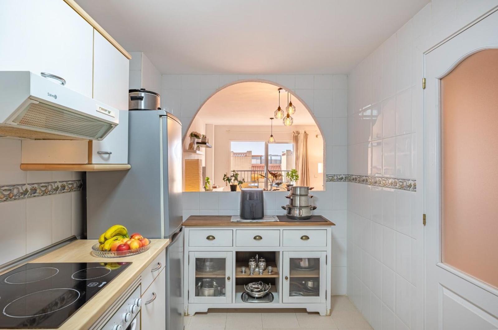 Apartamento Acogedor Con Vista Al Mar Málaga Exterior foto