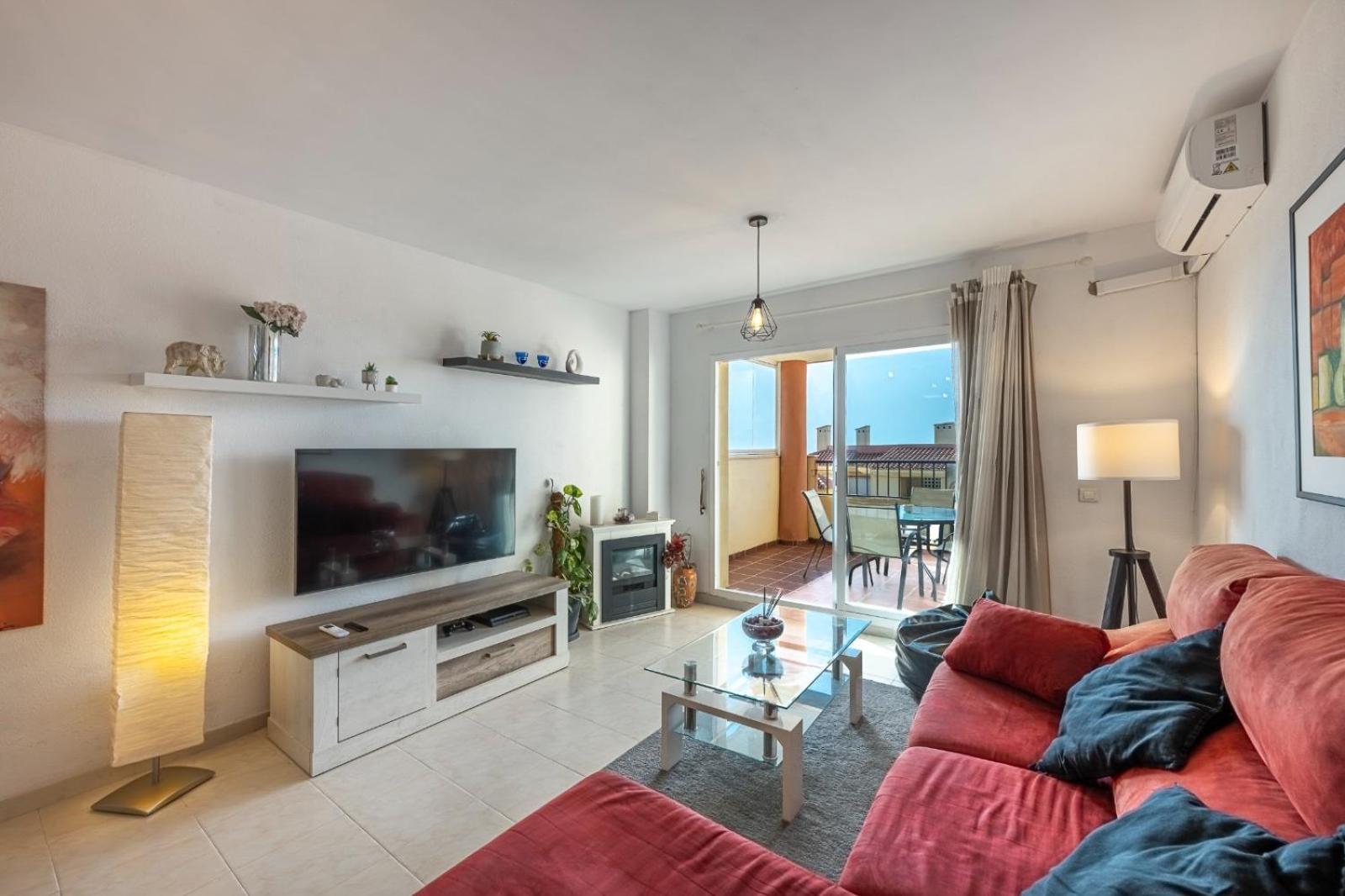 Apartamento Acogedor Con Vista Al Mar Málaga Exterior foto